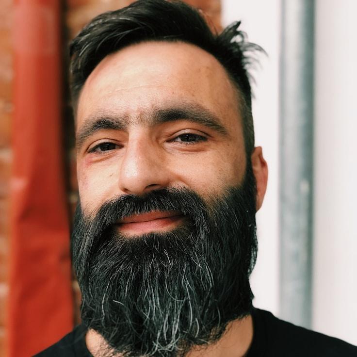 Portrait of Jordan Reed, group coordinator and fusion cooking expert